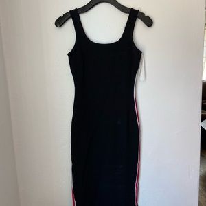 Joe & Elle Black Casual Bodycon Dress